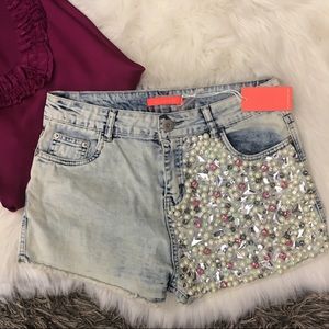 Lulumari Beaded Shorts